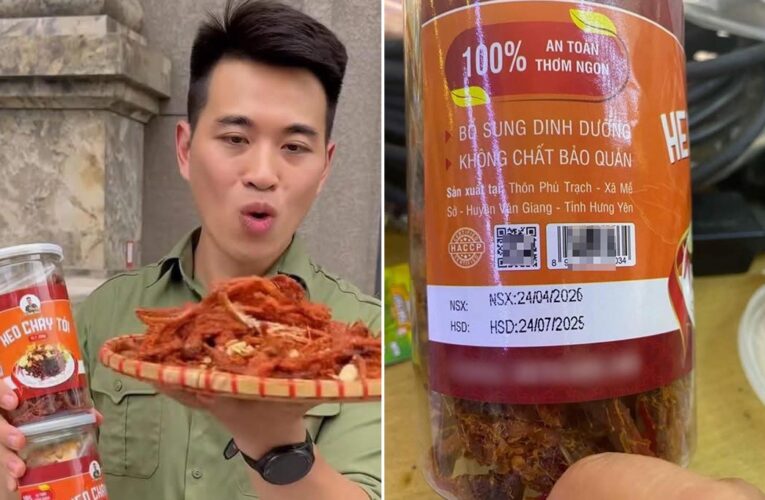 Bất ngờ nguồn gốc khô heo cháy tỏi được Lê Anh Nuôi bán